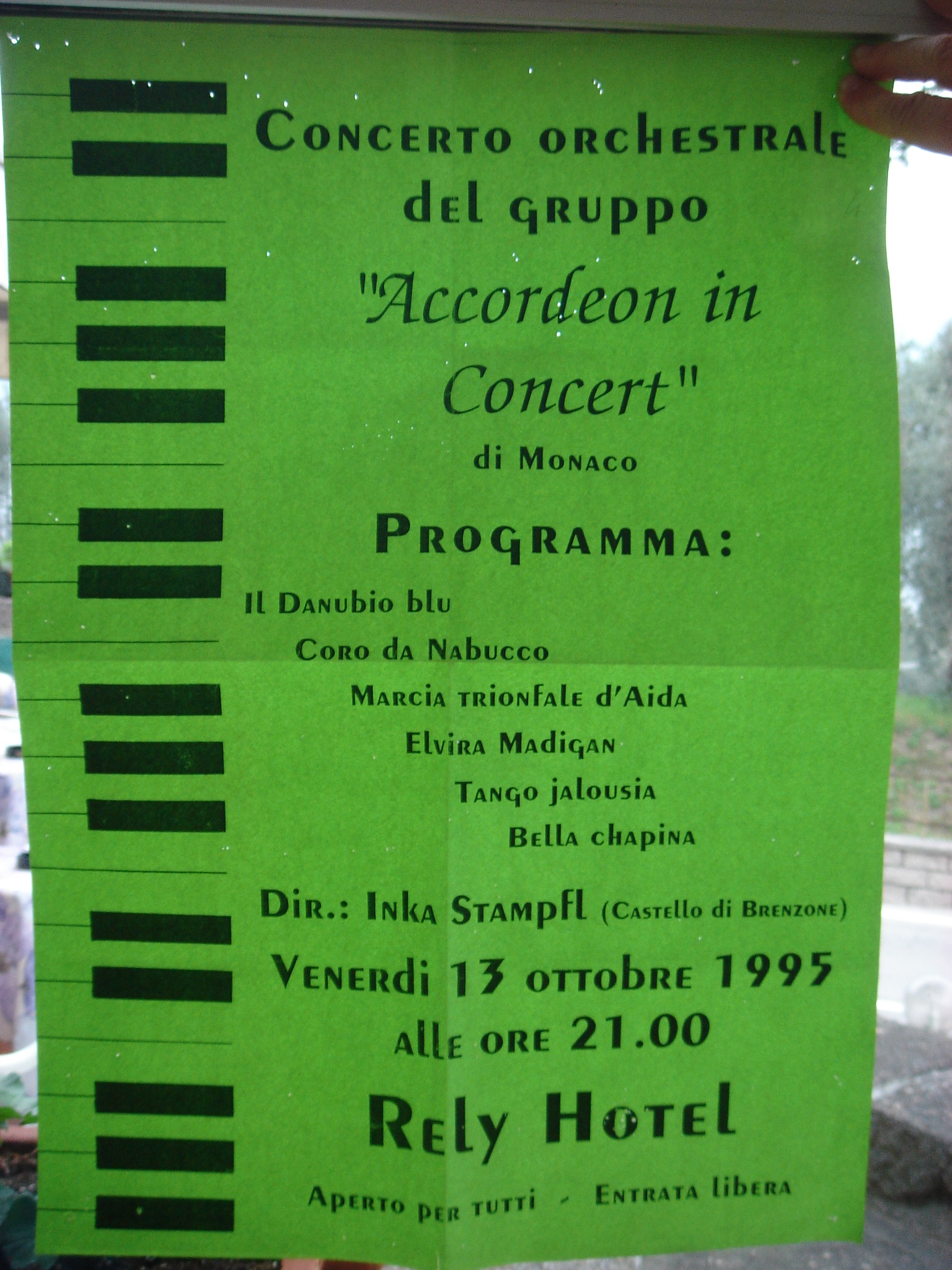 1995 Gardasee AIC Plakat